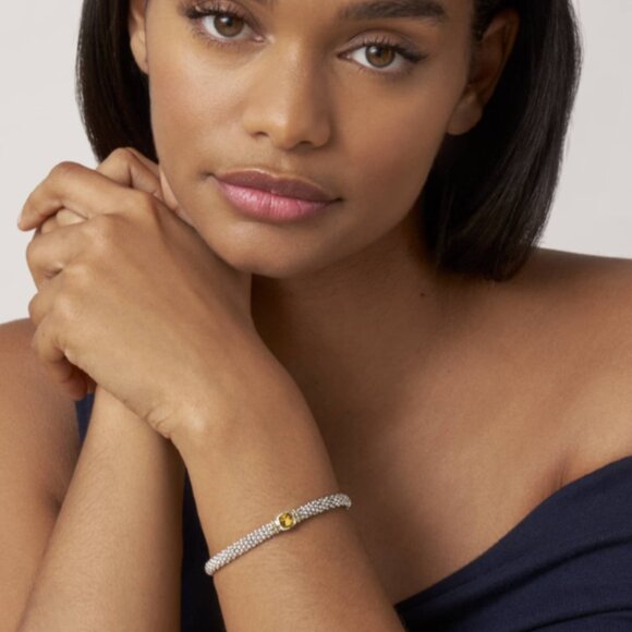 Rittenhouse  Citrine Caviar Bracelet | 6mm from Lagos Sz 7 - Picture 10 of 10